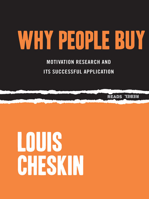 Title details for Why People Buy by Louis Cheskin - Available